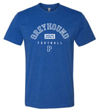 FOOTBALL - UNISEX TEE (NEXT LEVEL OR GILDAN) ROYAL