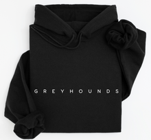 GREYHOUNDS - UNISEX HOODIE (BLACK)