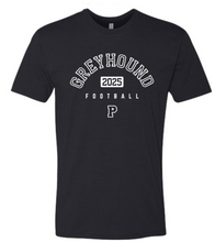 FOOTBALL - UNISEX TEE (NEXT LEVEL OR GILDAN) BLACK