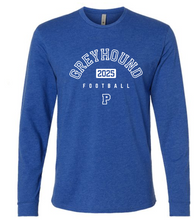 FOOTBALL - UNISEX LONG SLEEVE TEE (NEXT LEVEL) ROYAL