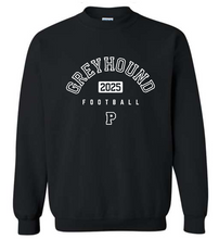 FOOTBALL - UNISEX CREWNECK SWEATSHIRT (GILDAN) BLACK