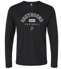 FOOTBALL - UNISEX LONG SLEEVE TEE (NEXT LEVEL) BLACK
