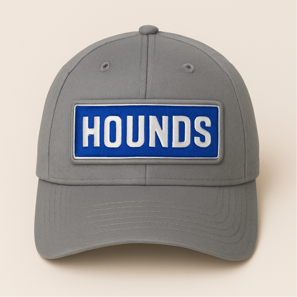 HOUNDS - UNISEX PERFORATED HAT (GREY)