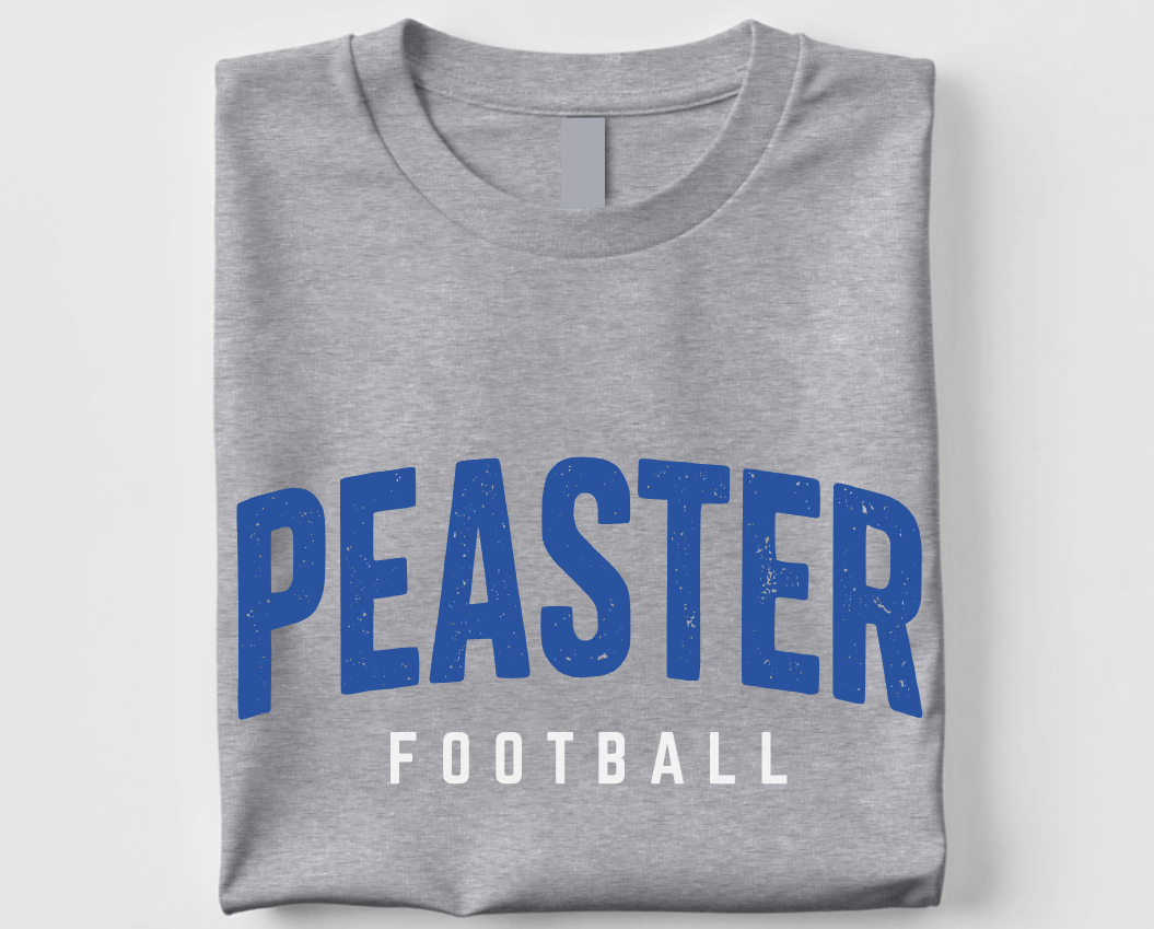 FOOTBALL - UNISEX TEE (GREY)