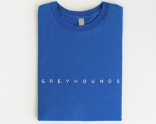 GREYHOUNDS - UNISEX TEE (ROYAL)